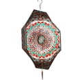thumbnail image 6 of Steady Doggie | Hanging Wind Spinner Mandala Mystique 12 Inches 3D Stainless Steel - Lovla1, 6 of 10