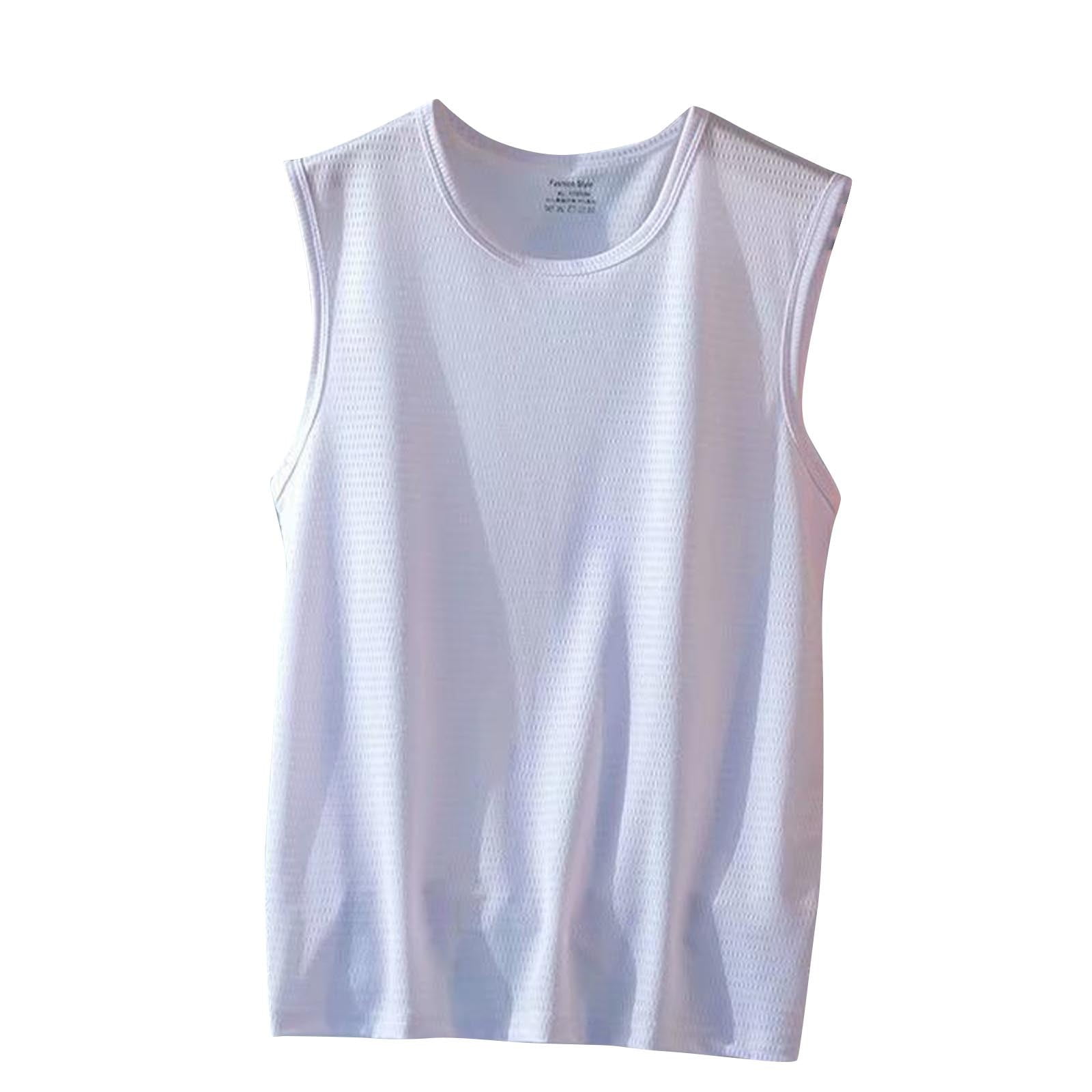 Timegard Débardeurs Hommes Grande Taille Tee-Shirts de Course Respirants Sans Manches Légers