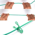 thumbnail image 5 of Alinna Tendedero Portátil Retráctil, Tendedero De Viaje Con 12 Pinzas Para Ropa, Secado En Interiores, Accesorios Para Acampar Al Aire Libre (Verde), 5 of 5