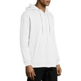thumbnail image 5 of Hanes Men's and Big Men's Ultimate Cotton Heavyweight Fleece Full Zip Hood, up to Size 3XL, 5 of 5