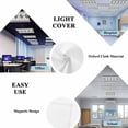 thumbnail image 5 of Southwest Ethnic Fluorescent Light Covers, Boho Aztec Tribal Abstract Aesthetic Magnetic Light Covers for Ceiling Lights, Fluorescent Ceiling Shade Filters for Classroom Bedroom Office 4x2Ft x 2PCS, 5 of 8