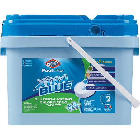 clorox 3 step pool care