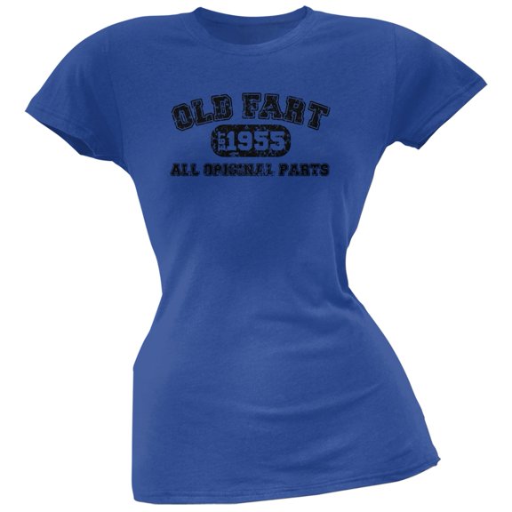 Old Fart Original Parts 1955 Funny Royal Juniors Soft T-Shirt - X-Large