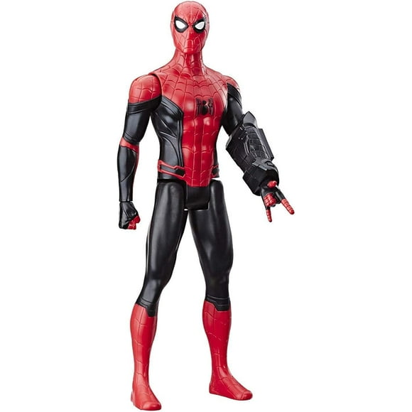 Hasbro Marvel Spider-Man: Far From Home Titan Hero Series Spider-Man 12-Inch-Scale Action Figure Toy with Titan Hero Power FX Port