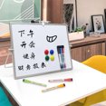thumbnail image 2 of Magnetic Whiteboard Adjustable Stand Double-sided Portable White Board Smooth Surface Easy to Write Whiteboard, 2 of 7
