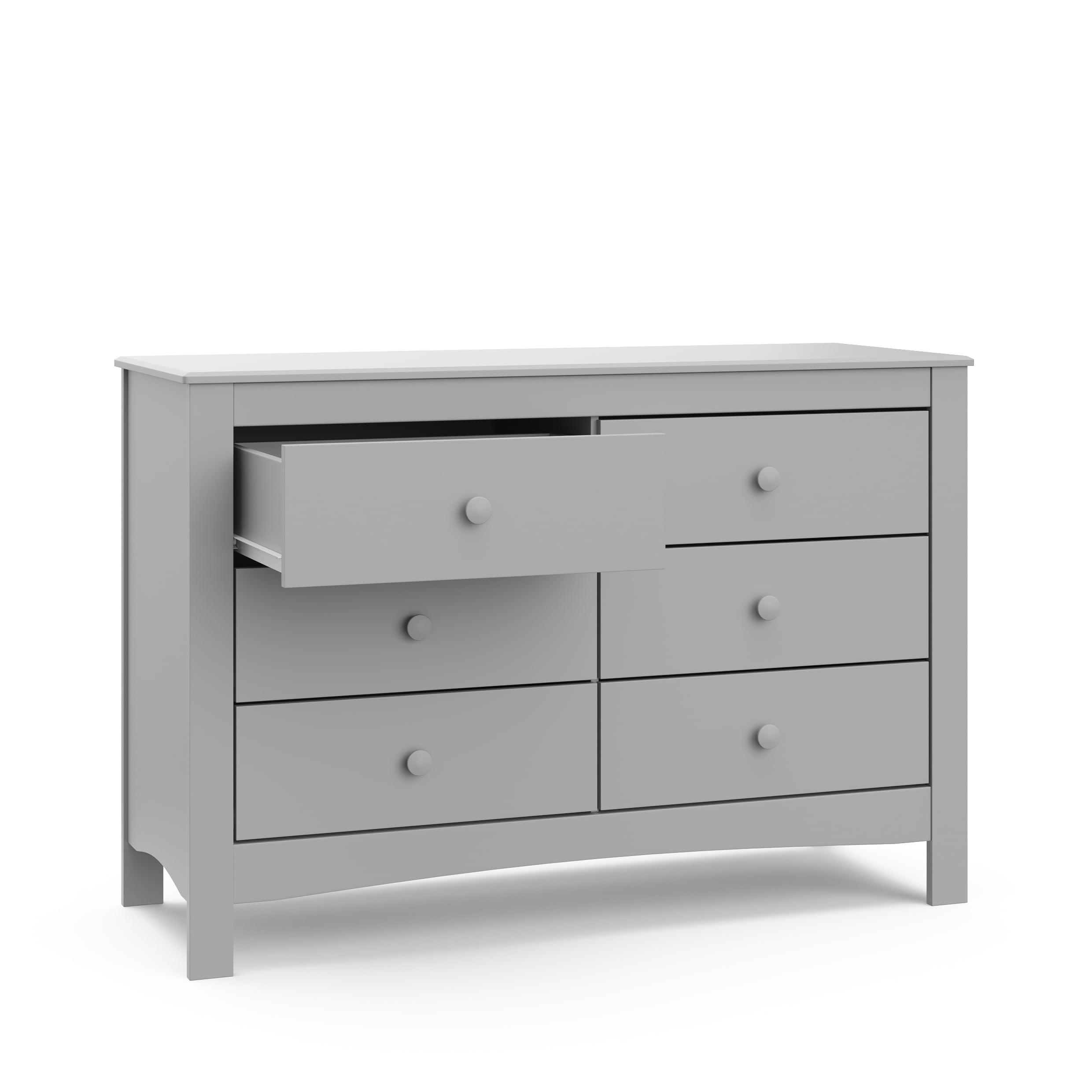 Graco Noah 6 Drawer Nursery Double Dresser, White