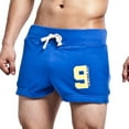 thumbnail image 2 of Floenr Mens Shorts,Men's Summer Leisure Cotton Fashion Drawstring Slim Fit Home Sports Shorts Pants, 2 of 6