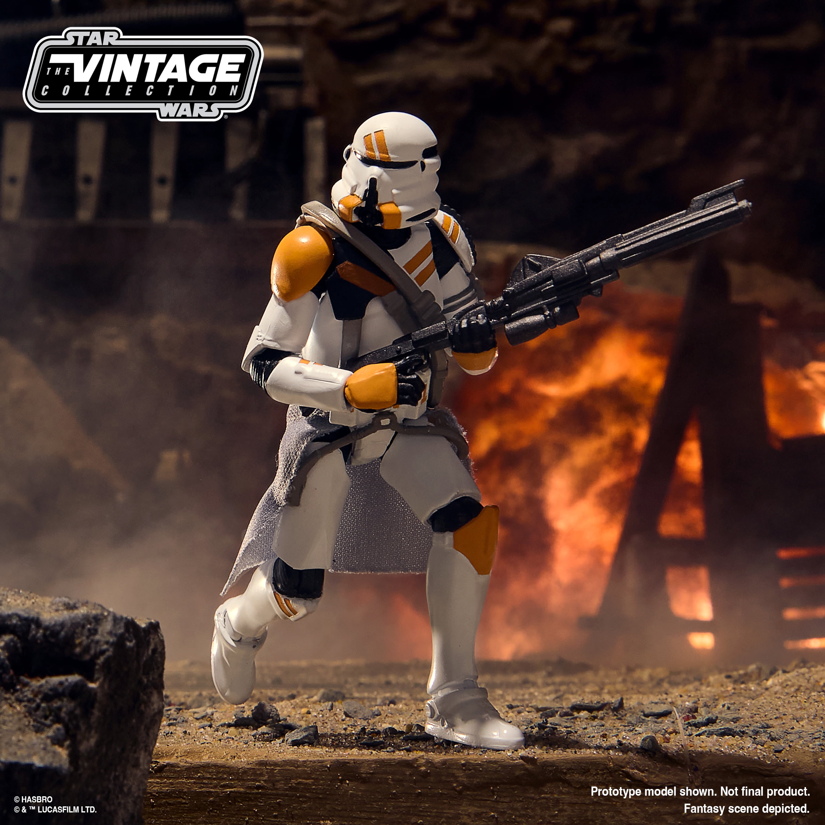 Star Wars The Vintage Collection Obi-Wan Kenobi & Clone Trooper Action Figures (3.75”), Birthday Gifts, Ages 4+