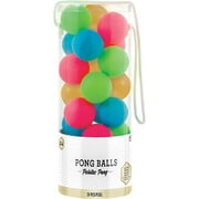 Neon Pong Balls (24 Count) - Party Supplies
