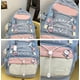 thumbnail image 5 of Mochila escolar japonesa YONGSHENG kawaii estética para niñas 8 a 10 años azul con Pines decorativos y colgante de osito, 5 of 5