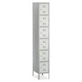 thumbnail image 3 of Safco Box Locker, 12w x 18d x 78h, Two-Tone Gray, 3 of 3