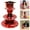 Red, variant on Event Decorations,Graduation Cupcake Stands Graduation Hat Tiered Cupcake Display Holder For Graduation