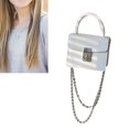 thumbnail image 5 of Women Shoulder Handbag Fashionable Retro Cute Small PU Handbag for Daily Work Shopping White L, 5 of 8