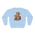 thumbnail image 3 of Dia de los Muertos Skeleton Enjoying Pizza - Unisex Sweatshirt, 3 of 4