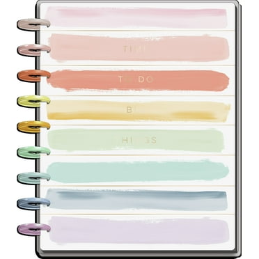 Martha Stewart Linen Junior Discbound Notebook MS102E - Walmart.com