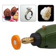 thumbnail image 6 of 10Pc Cloth Polishing Wheel Rotary Tool Accessory Buffing Pad for Jewelry Metal Yellow, 6 of 8