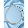 thumbnail image 3 of Stainless Steel Pearl Necklace | 16" with 3" Extender, 3 of 4