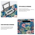 thumbnail image 5 of Lsque Colorful Flowers Printed Luggage Cover, Travel Luggage Protector,Scratch and Dirt Resistant, Fits 18-32 Inch Luggage - Medium, 5 of 9