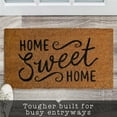 thumbnail image 3 of Home Sweet Home Door Mat 30x17 Inches, Welcome Home Mats for Front Door, Farmhouse Welcome Mat with Thick Anti-Slip PVC Backing, Coir Mat, Welcome Mat for Entryway, 3 of 7