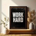 thumbnail image 6 of UXIEQU Work Hard Motivational Canvas Print 15.75x11.81 Inches, 6 of 8