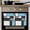 Light Blue, variant on Modern Geometric Blue Black Kitchen Towels Set of 3, Water Absorbent Dish Towel, Abstract Minimalist Color Blocks Decorative Hand Towels - Quick Drying Cloth for Cooking Baking, 18x28 Inch