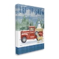 thumbnail image 3 of Stupell Industries Let It Snow Winter Dogs Graphic Art Gallery Wrapped Canvas Print Wall Art, Design by Paul Brent, 3 of 7