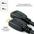 thumbnail image 3 of QualGear 6' High-Speed HDMI 2.0 Cable with Ethernet, 2-Pack, 3 of 6