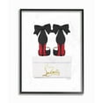 thumbnail image 1 of Stupell Industries Fashion Designer Black Shoes On Box Framed Wall Art by Amanda Greenwood, 1 of 1