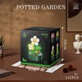 thumbnail image 3 of Amyove Creative Bouquet Building Blocks Potted Succulent Building Bricks Toys For Interior Decoration, 3 of 8