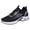 Black_YYX, variant on Fsqjgq Mesh Running Shoes for Women Lace Up Workout Sneakers Walking Basketball Shoes Cushion Sports Sneaker