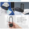 thumbnail image 5 of Mini purificador de aire, purificador de aire de generador de iones negativos portátil personal, pequeño limpiador de aire USB para automóvil, dormitorio, hogar, oficina-negro ShuxiuWang 1327537013617, 5 of 5