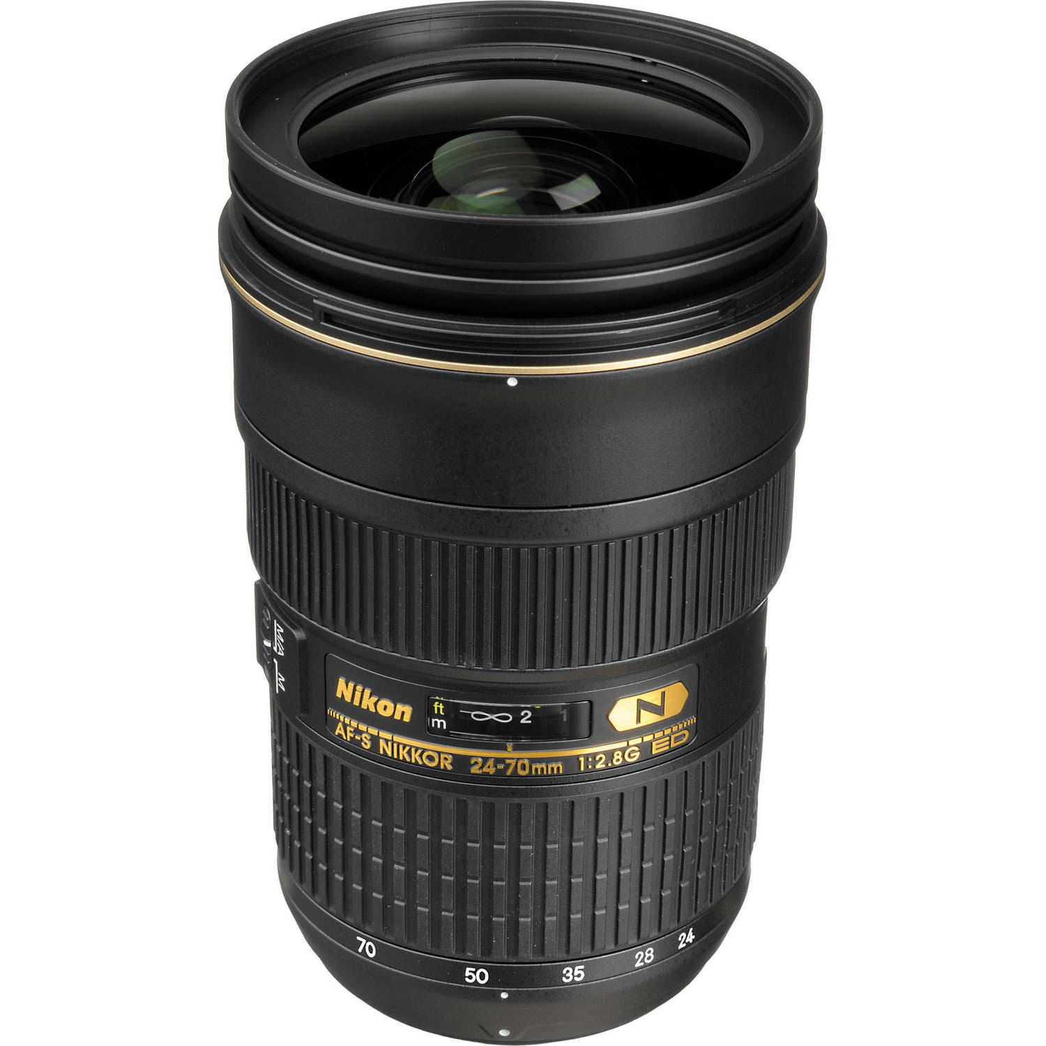 Nikon AF-S Nikkor 24-70mm f/2.8G ED Autofocus Lens (Black) - image 3 of 6