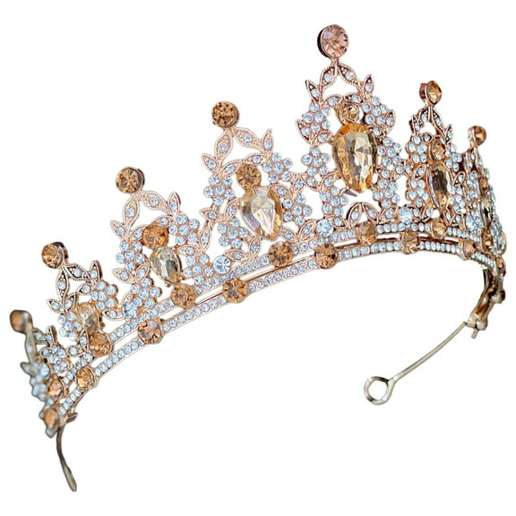 OUNONA Tiara Bridal Headband Tiaras Women Princess Crown Bride