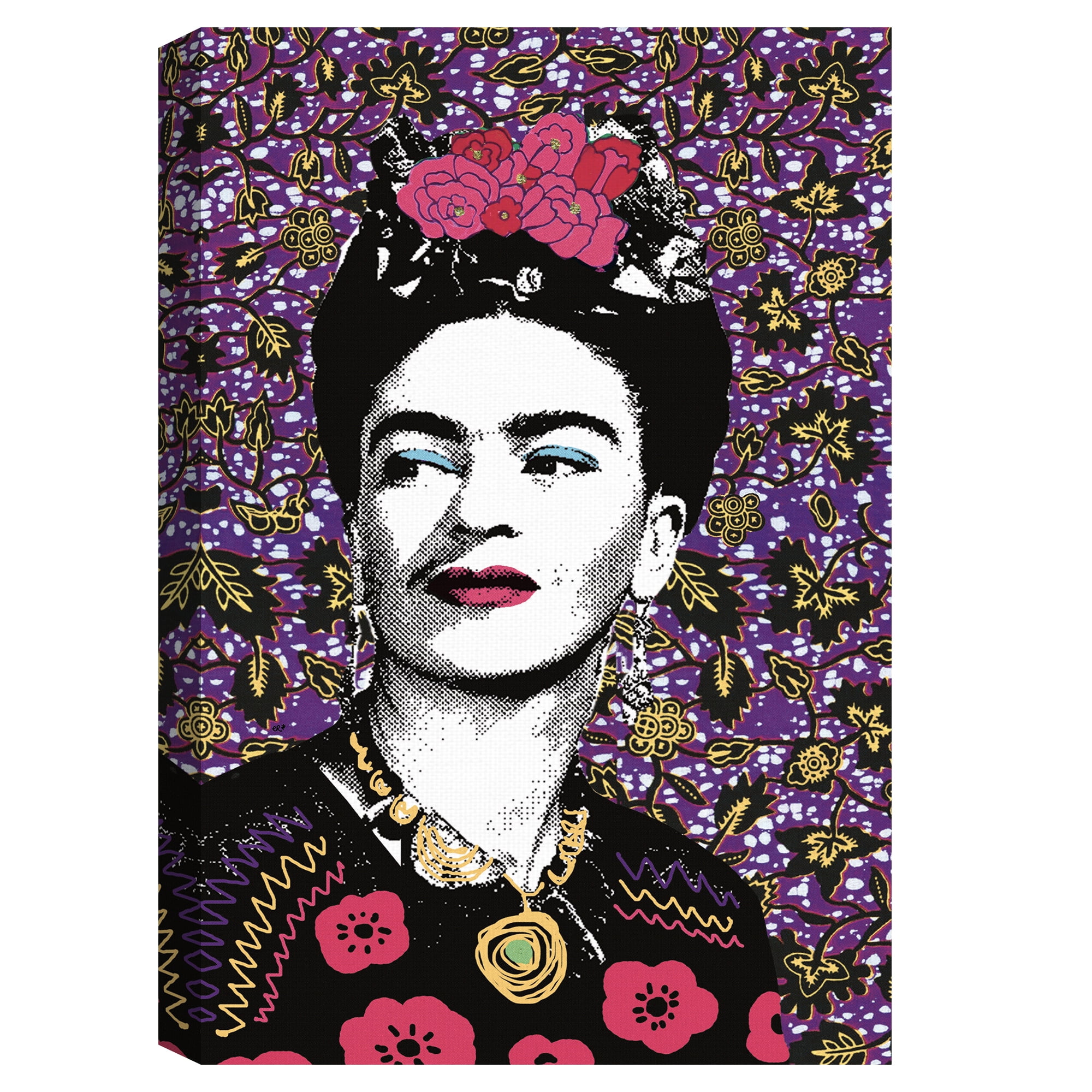 Frida My Own Muse by Emillie Ramon Frida Portrait Canvas Art
