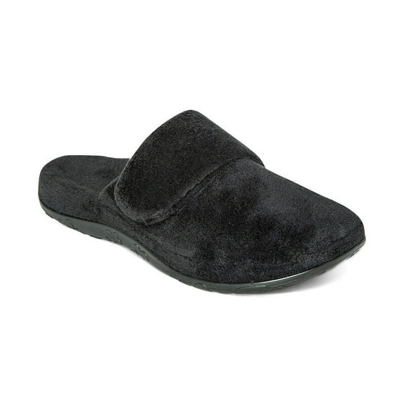 Aetrex Women's Mandy Closed Toe Comfy Fuzzy Orthopedic House Slippers for Women