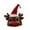 B, variant on Christmas Hat with Music & Dancing, Singing Santa Hat for Holiday Fun, Swinging Festive Hat for Parties & Decorations