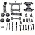 thumbnail image 1 of Upgrade Trailer DIY Part Set for WPL 1/16 Military Truck RC Car Plastic Metal, 1 of 9