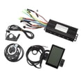 thumbnail image 4 of Controlador de motor de onda sinusoidal de 30 A y 3 modos con pantalla LCD M5 y acelerador de pulgar para bicicleta eléctrica, kit de modificación de litio para motor de 36 V, 48 V, 750 W y 1000 W., 4 of 14