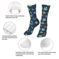 thumbnail image 3 of KLL Space Sleeping Panda Print Womens Crew Socks Athletic Middle Tube Long Socks Novelty Socks Gifts For Men, 3 of 7
