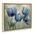 thumbnail image 2 of Stupell Industries French Country Drawn Blue Tulip Flowers Gold Floating Frame Canvas Art, 21 x 17, by Franklyn Gregory, 2 of 8