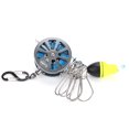 thumbnail image 4 of Hebillas de pesca con flotador, 6 m, 5 candados, cadena de pesca con flotador (plata, n.° 60), 4 of 12