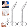 thumbnail image 3 of 2pzs Tijera De Boton Belug Acero Inox Para Uso Rudo Médico 14cm Plata, 3 of 5