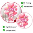 thumbnail image 3 of Valentines Day Window Clings, Valentine Stickers Decor, Valentines Double-Sided Window Decals for Home Anniversary Party Office Decoration, 3 of 5