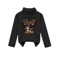 thumbnail image 2 of Bnwani Sweatshirt Girls Cotton Long Sleeve Thick Thin Sweatshirt Printed Tops Pullover Size 7-8, 2 of 3