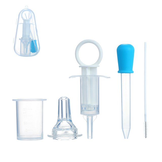 Alimentador de alimentos para bebés con chupete 10ML Dispensador de alimentos Cuentagotas Infantil