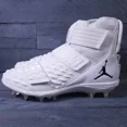 thumbnail image 1 of N I-K-E A i r-Jor-dan Force Savage Elite 2 Football Cleats Mens 15 White Black, 1 of 6