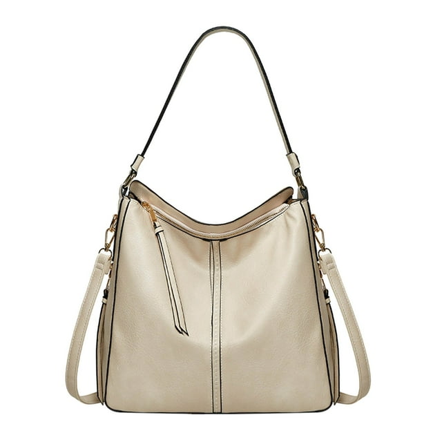 AWZXDE Sacs de Designer pour Femmes Grand Sac Seau Sac à Main en Cuir Élégant