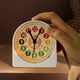 thumbnail image 2 of Reloj despertador analógico de dibujos ños, lámpara de noche, relojes de silenciosos, reloj de ñanza para Conejo SM SunniMix Despertador, 2 of 7