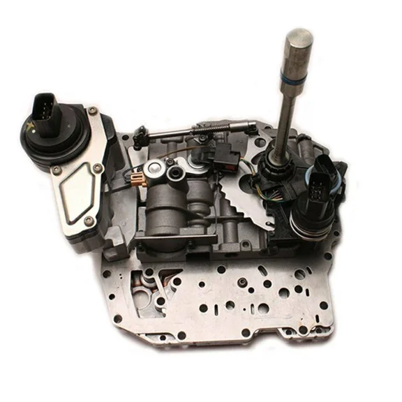Remanufactured Woudy 42RLE Valve Body with Solenoid Block, 2 Plug Style Late EPC, for Chrysler Dodge Jeep 2006-2012