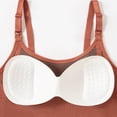 thumbnail image 3 of Women's Color Block Nursing Bra, Wirefree Adjustable Strap Breastfeeding Bra, Pregnancy Supportive Soft Bra, 3 of 6
